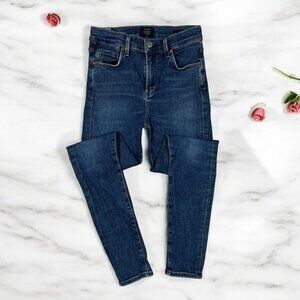Citizens of Humanity Rocket Skinny Jeans Size 25 Ankle Mid Rise 1727-832